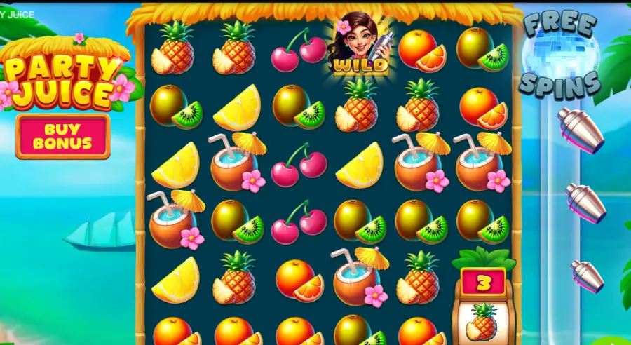 Party Juice Slot Gameplay