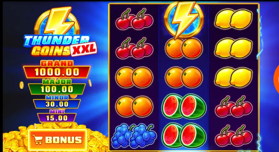 Thunder Coins XXL Gameplay Image