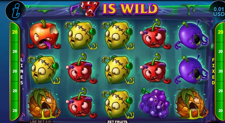 Zet Fruits Gameplay Image