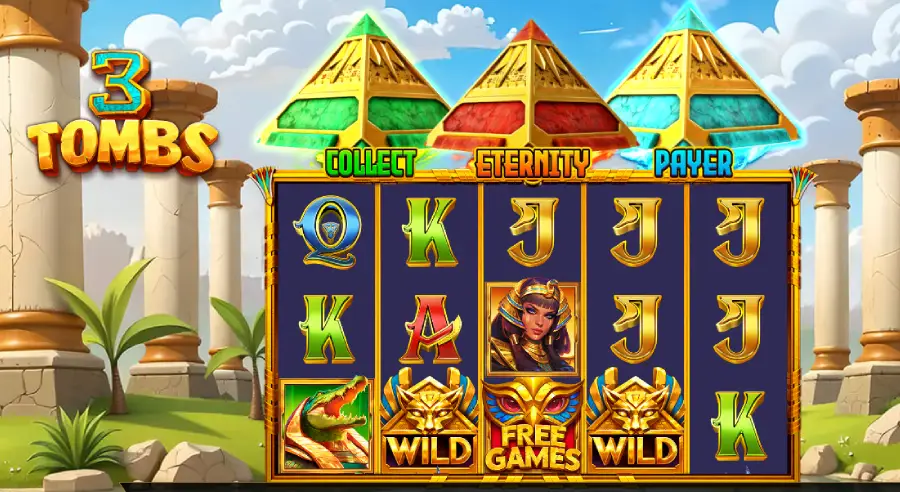 3 Tombs Gameplay
