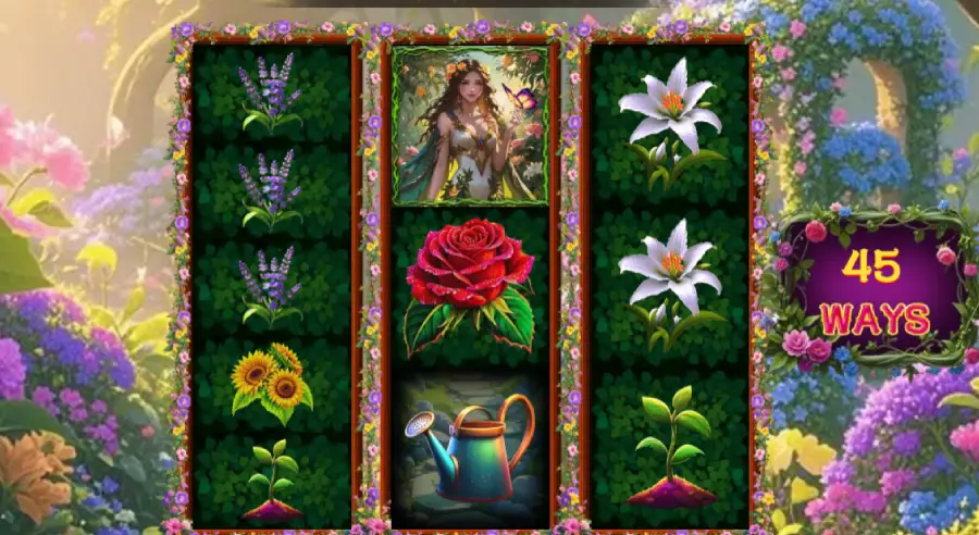 Divine Garden Fusion Reels Gameplay Image