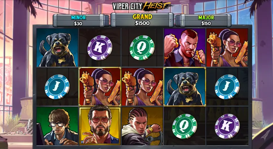 Viper City Heist Gameplay Image