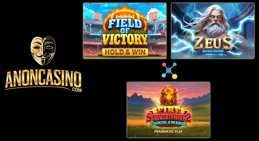 New Adventures: Field of Victory, Zeus Divine Riches & Fire Stampede 2