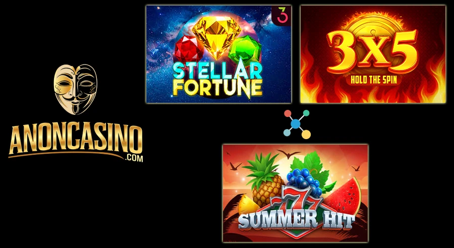 Stellar Fortune, 3×5: Hold the Spin & 777 Summer Hit New Slot Releases