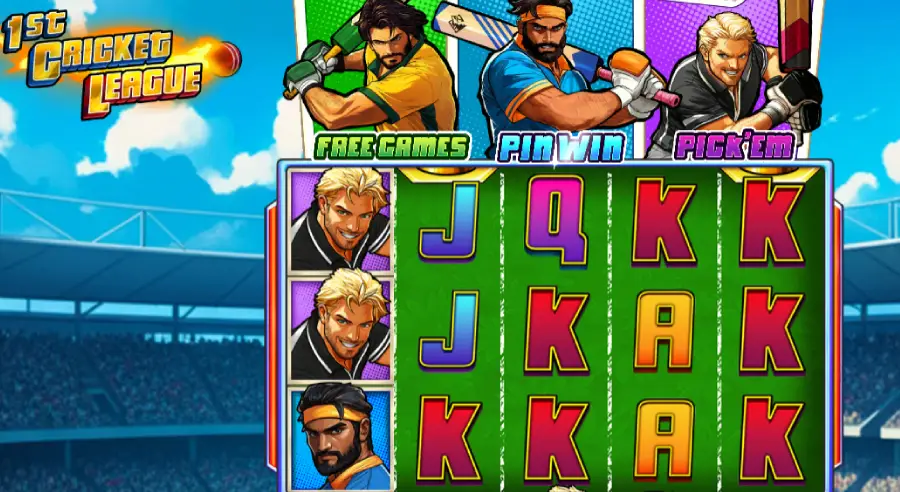 1st Cricket League gameplay