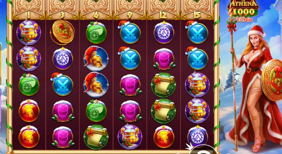 Wisdom of Athena 1000 Xmas gameplay